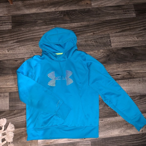 Under Armour Semi-Fitted Coldgear Sweatshirt - Picture 2 of 5